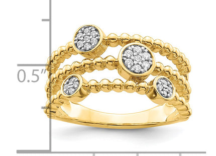 14k Yellow Gold Rings Style RM8410 - Classique Jewelry Inc.