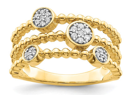 14k Yellow Gold Rings Style RM8410 - Classique Jewelry Inc.