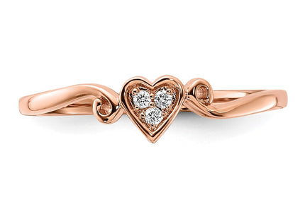 14k Rose Gold Rings Style RM8412 - Classique Jewelry Inc.