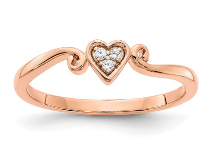 14k Rose Gold Rings Style RM8412 - Classique Jewelry Inc.