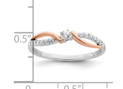 14k Two-tone Rings Style RM8415 - Classique Jewelry Inc.