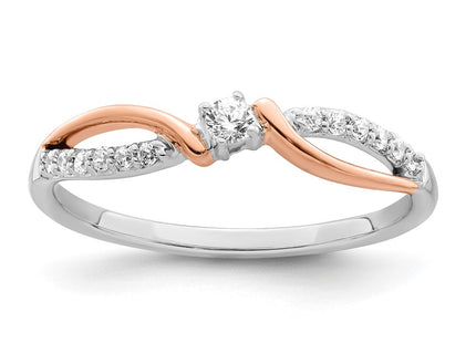 14k Two-tone Rings Style RM8415 - Classique Jewelry Inc.