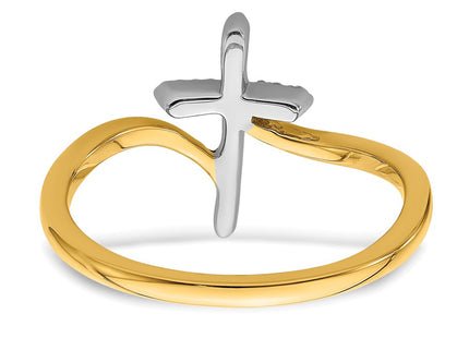 14k Two-tone Rings Style RM8417 - Classique Jewelry Inc.