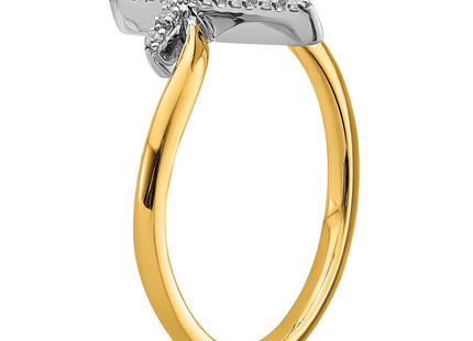 14k Two-tone Rings Style RM8417 - Classique Jewelry Inc.