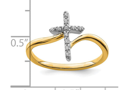 14k Two-tone Rings Style RM8417 - Classique Jewelry Inc.