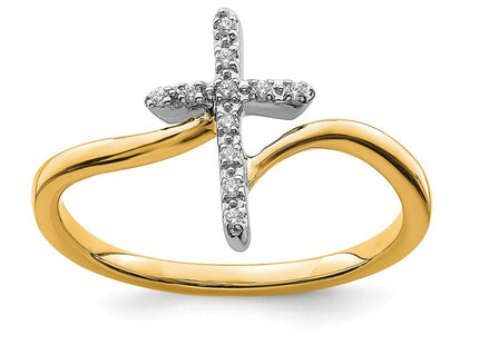 14k Two-tone Rings Style RM8417 - Classique Jewelry Inc.