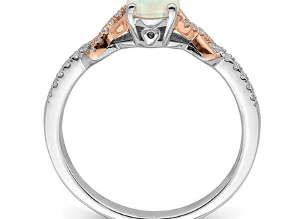 14k Two-tone Rings Style RM8423 - Classique Jewelry Inc.