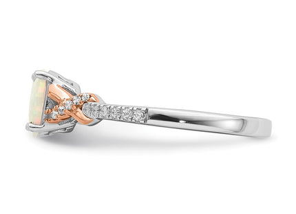 14k Two-tone Rings Style RM8423 - Classique Jewelry Inc.