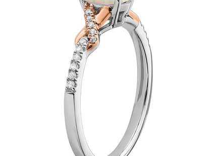14k Two-tone Rings Style RM8423 - Classique Jewelry Inc.