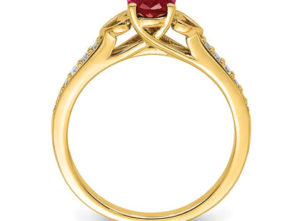 14k Yellow Gold Rings Style RM8432 - Classique Jewelry Inc.