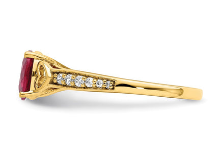 14k Yellow Gold Rings Style RM8432 - Classique Jewelry Inc.