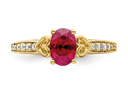 14k Yellow Gold Rings Style RM8432 - Classique Jewelry Inc.