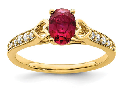 14k Yellow Gold Rings Style RM8432 - Classique Jewelry Inc.