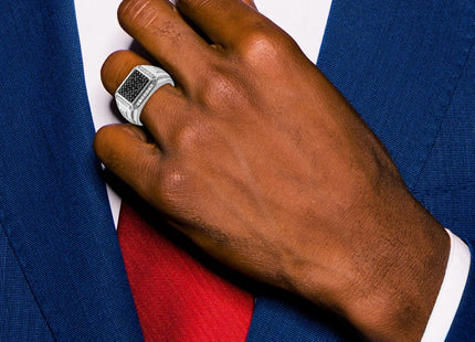 14k White Gold Rings Style RM8435 - Classique Jewelry Inc.