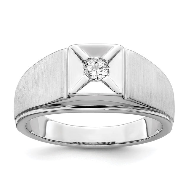 14k White Gold Rings Style RM8440 - Classique Jewelry Inc.
