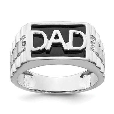14K white gold diamond ring