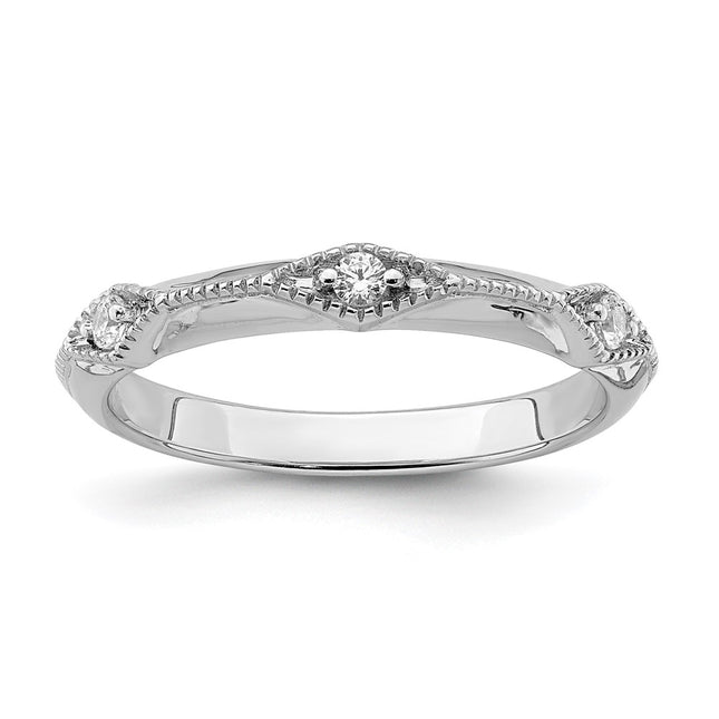 14k White Gold Rings Style RM8449 - Classique Jewelry Inc.