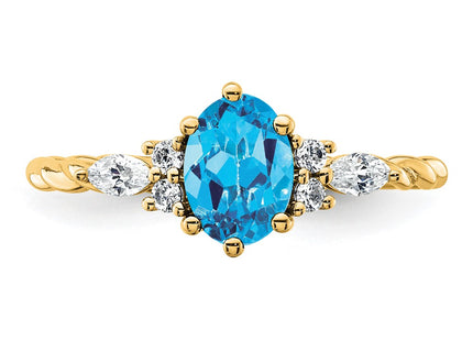 14k Yellow Gold Rings Style RM9791 - Classique Jewelry Inc.