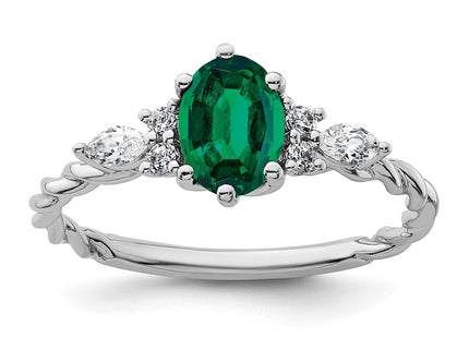 14k White Gold Rings Style RM9791 - Classique Jewelry Inc.