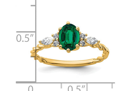 14k Yellow Gold Rings Style RM9791 - Classique Jewelry Inc.