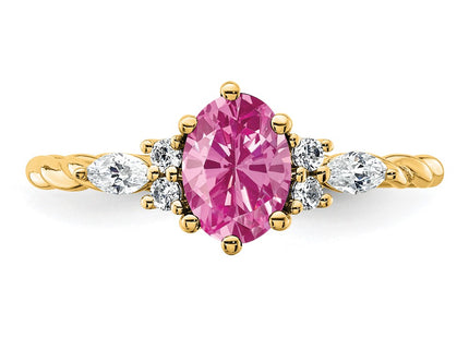 14k Yellow Gold Rings Style RM9791 - Classique Jewelry Inc.