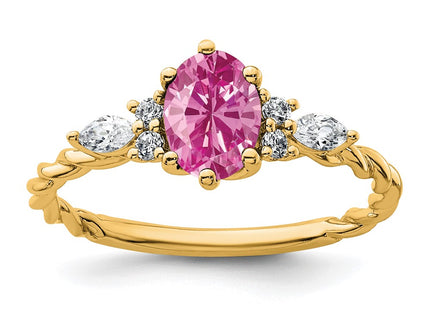14k Yellow Gold Rings Style RM9791 - Classique Jewelry Inc.