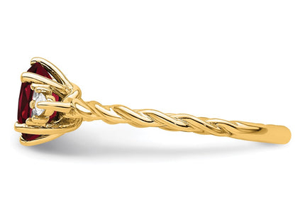 14k Yellow Gold Rings Style RM9791 - Classique Jewelry Inc.