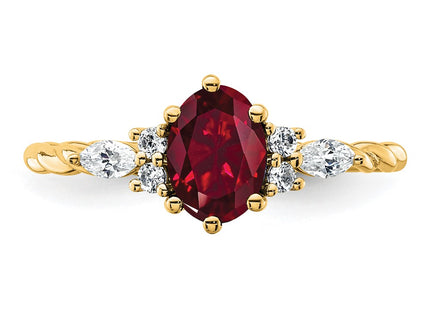 14k Yellow Gold Rings Style RM9791 - Classique Jewelry Inc.