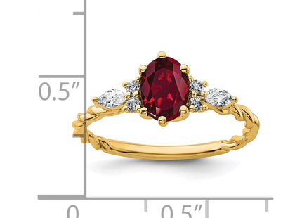 14k Yellow Gold Rings Style RM9791 - Classique Jewelry Inc.