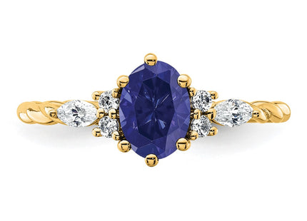 14k Yellow Gold Rings Style RM9791 - Classique Jewelry Inc.