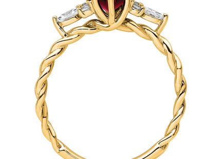 14k Yellow Gold Rings Style RM9791 - Classique Jewelry Inc.