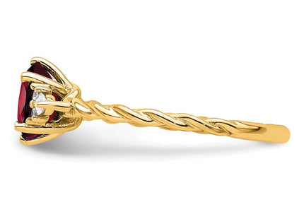 14k Yellow Gold Rings Style RM9791 - Classique Jewelry Inc.