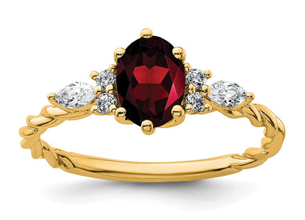 14k Yellow Gold Rings Style RM9791 - Classique Jewelry Inc.