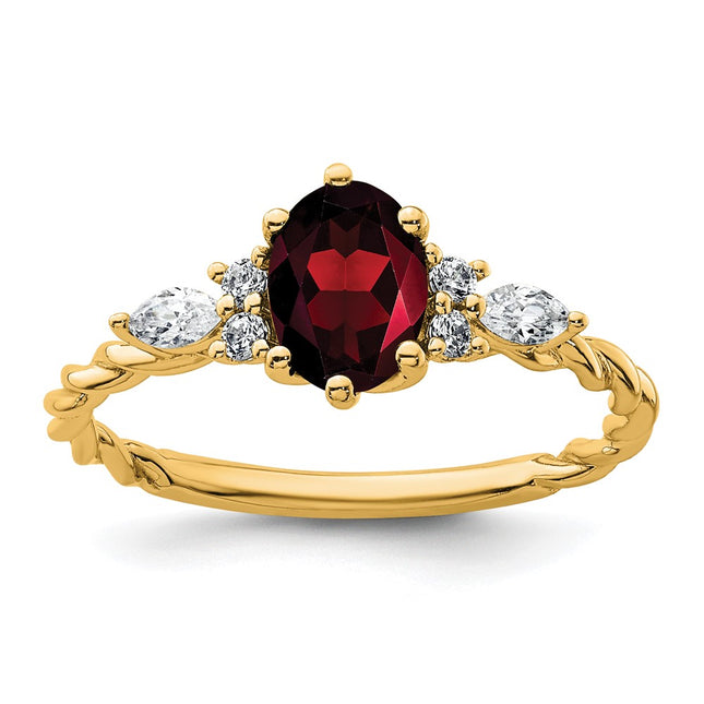 14k Yellow Gold Rings Style RM9791 - Classique Jewelry Inc.