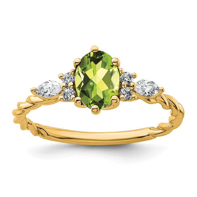 14k Yellow Gold Rings Style RM9791 - Classique Jewelry Inc.