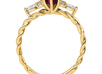 14k Yellow Gold Rings Style RM9791 - Classique Jewelry Inc.