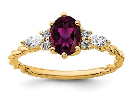 14k Yellow Gold Rings Style RM9791 - Classique Jewelry Inc.