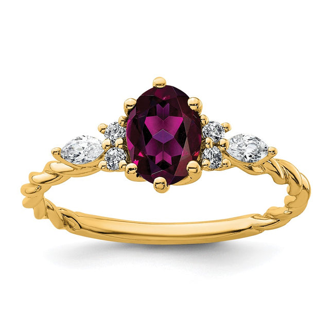 14k Yellow Gold Rings Style RM9791 - Classique Jewelry Inc.