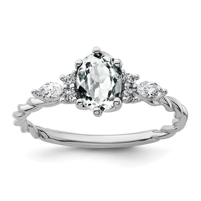 14k White Gold Rings Style RM9791 - Classique Jewelry Inc.
