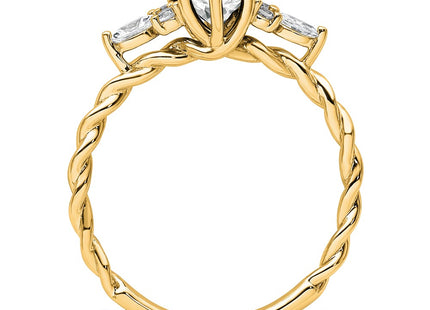 14k Yellow Gold Rings Style RM9791 - Classique Jewelry Inc.