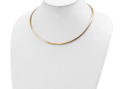 14K gold necklace, alternate view