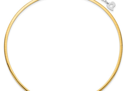 14k Two-tone Chain Necklaces Style ROML3 - Classique Jewelry Inc.