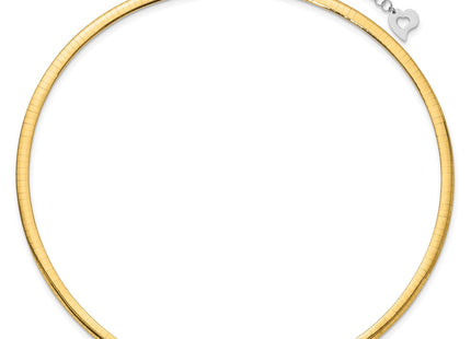 14k Two-tone Chain Necklaces Style ROML4 - Classique Jewelry Inc.