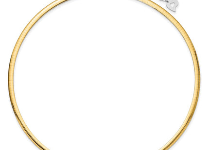14k Two-tone Chain Necklaces Style ROML4 - Classique Jewelry Inc.