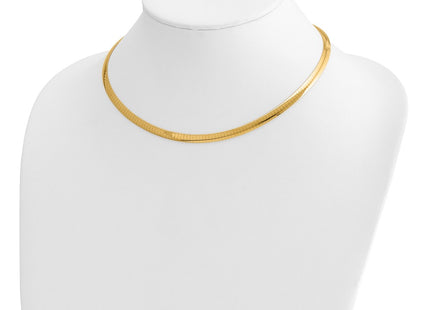 14k Two-tone Chain Necklaces Style ROML5 - Classique Jewelry Inc.