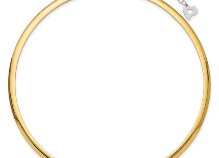 14k Two-tone Chain Necklaces Style ROML5 - Classique Jewelry Inc.