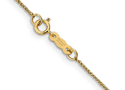 14K gold anklet, another view
