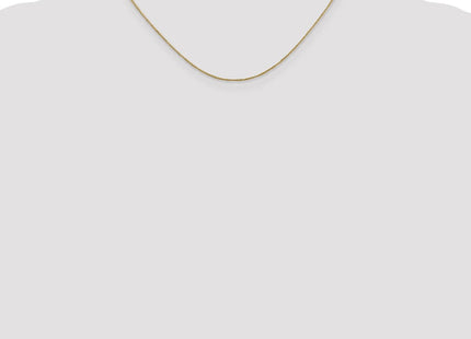 14K gold anklet, further view