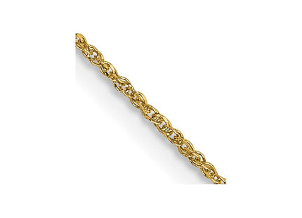 14K gold anklet