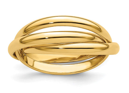 14k Yellow Gold Rings Style RR1 - Classique Jewelry Inc.